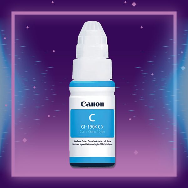 Tinta Cannon 190 Cyan