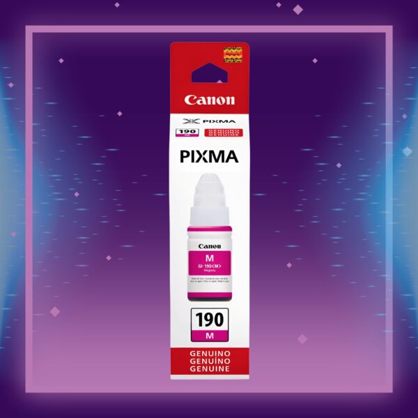 Tinta Cannon 190 Magenta
