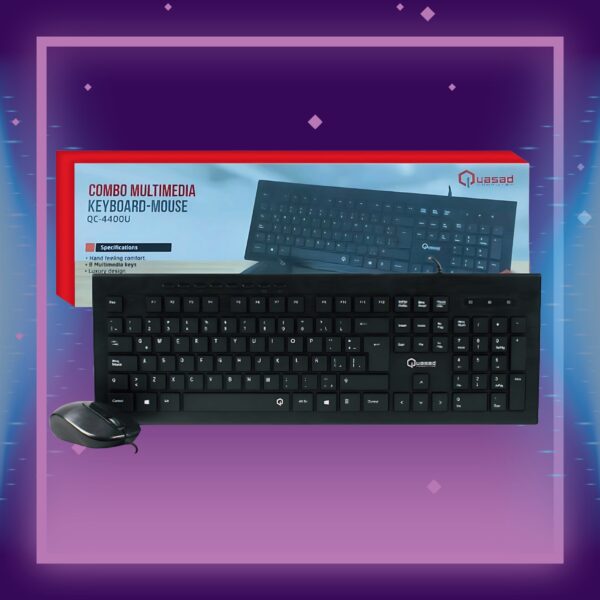 QUASAD Combo Teclado y Mouse